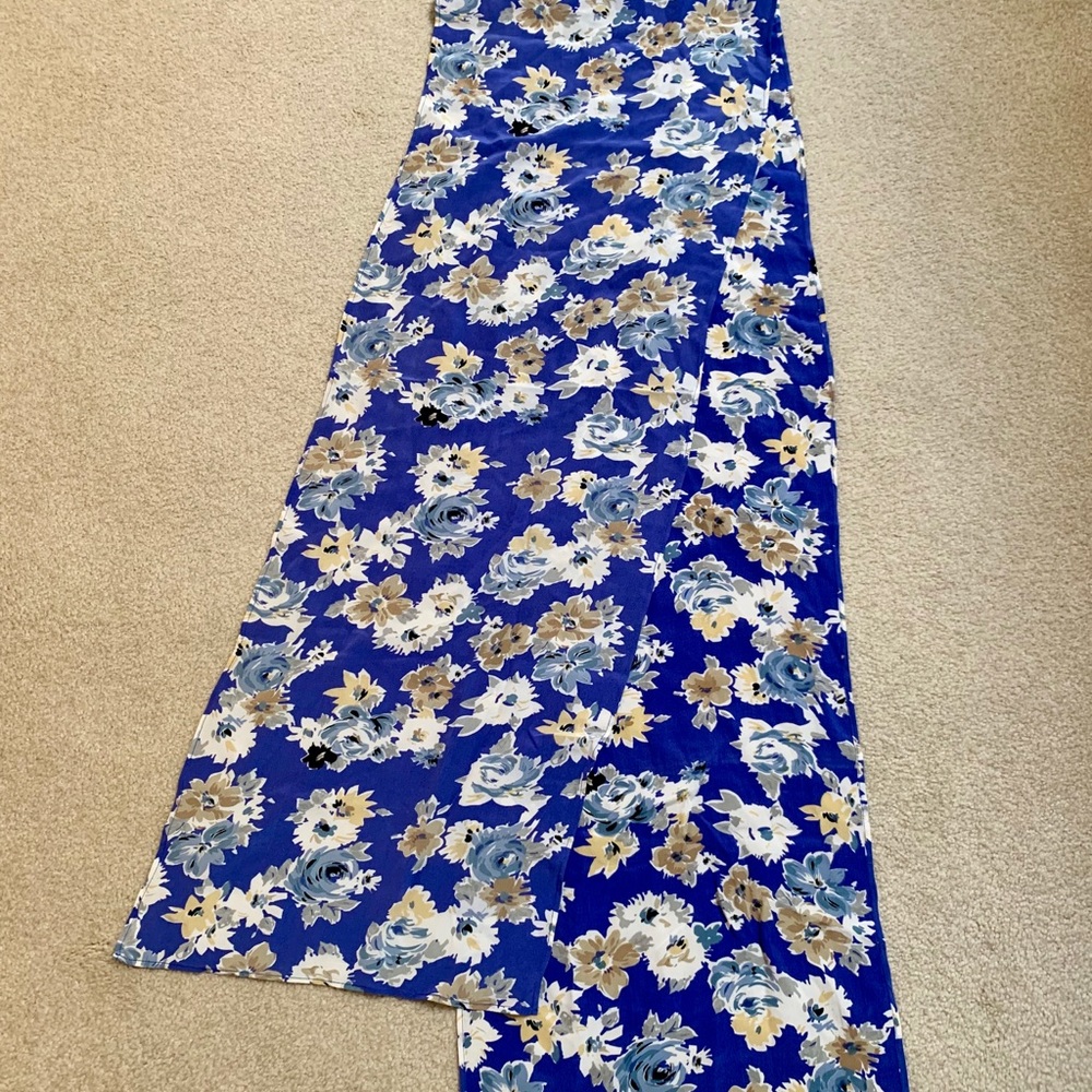 Silk scarf.